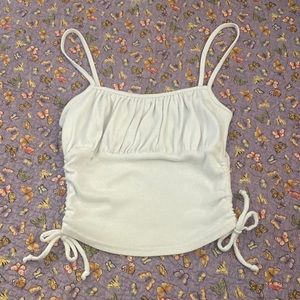 Tilly’s White Tie Tank Top